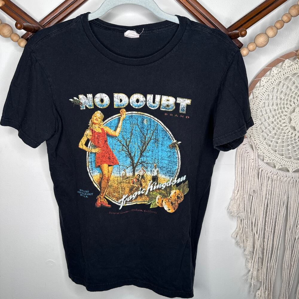 Bay Island No Doubt Tragic Kingdom Black Band T